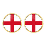 Fashion National Flag Stud Earrings - 3 Colours