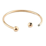 316L Stainless Steel Open Charm Bangle - 5 Colours