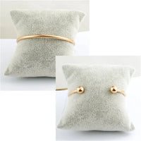 316L Stainless Steel Open Charm Bangle - 5 Colours