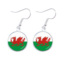 Fashion National Flag Drop Earrings - 3 Colours