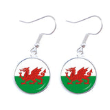 Fashion National Flag Drop Earrings - 3 Colours