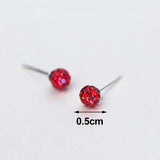 925 Sterling Silver Small Stud Earrings - 16 Options