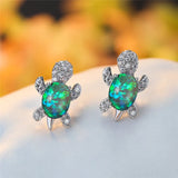 Fashion CZ Turtle Earrings - 31 Options