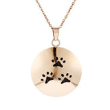 Stainless Steel Rose Gold Aromatherapy Necklace - 28 Options