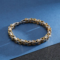 Stainless Steel 4/6/8mm Width Dubai Chain Bracelet