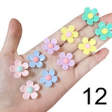 Fashion 5pairs/set Cute Clip On Earrings - 20 Options