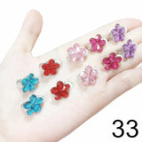 Fashion 5pairs/set Cute Clip On Earrings - 20 Options