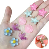 Fashion 5pairs/set Cute Clip On Earrings - 20 Options