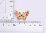 Fashion CZ Gold Colour Butterfly Necklace - 12 Options