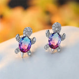 Fashion CZ Turtle Earrings - 31 Options