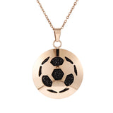 Stainless Steel Rose Gold Aromatherapy Necklace - 28 Options
