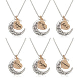 I Love you to the Moon & Back Heart Necklace - 6 Options