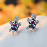 Fashion CZ Turtle Earrings - 31 Options