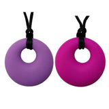 Sensory Silicone Chew Pendant - 19 Options