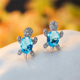 Fashion CZ Turtle Earrings - 31 Options