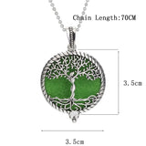 Fashion Round Aromatherapy Necklace - 38 Options