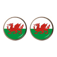 Fashion National Flag Stud Earrings - 3 Colours