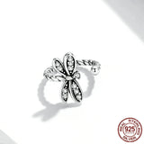 925 Sterling Silver Dragonfly Antique Effect Ear Cuff