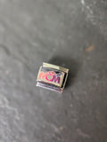 Stainless Steel Mom Italian Charm