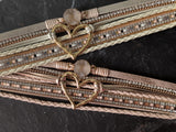 Multi Strand PU Leather Wrap Boho Bracelet - 6 Colours