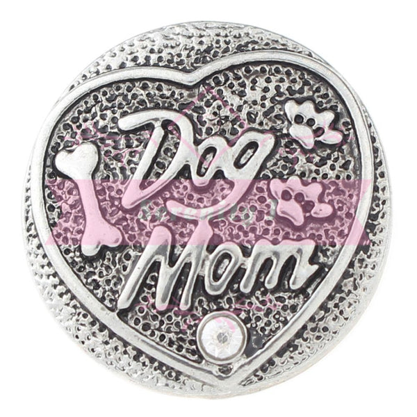 Dog Mom Snap Charm