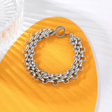 Stainless Steel Chunky Bracelet - 9 Options
