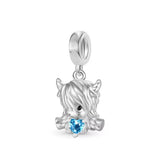 925 Silver Highland Cow Charm - 12 Options