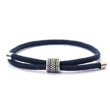 Fashion 4mm Nylon Cord Adjustable Bracelet - 5 Colours