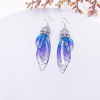 Handmade Fairy Wing Drop Earrings - 54 Options