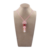 Food Grade Silicone Rainbow/Koala Bead Chew Necklace - 11 Options