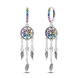925 Sterling Silver Dreamcatcher Earrings