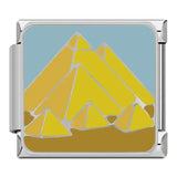 Stainless Steel Sightseeing Travel Italian Charms - 12 Options