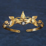 Fashion Leaf Tiara - 2 Colours