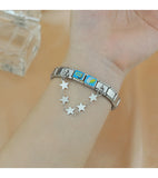 Stainless Steel Heart Star Circle Chain Italian Charm - 6 Options