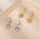 Stainless Steel Hoop Earrings - 2 Colours - 12 Designs