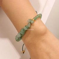 19cm Irregular Chip Stone Bracelet - 16 Options