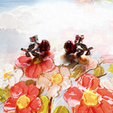 925 Sterling Silver Red Rose Stud Earrings