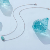 Fashion Oval Natural Amazonite Necklace
