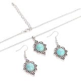 Fashion Vintage Turquoise Colour Necklace/Earring Set - 5 Options