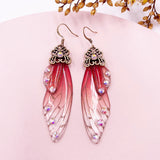 Handmade Fairy Wing Drop Earrings - 54 Options