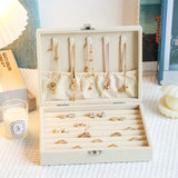 Velvet Jewellery Storage Box - 8 Options