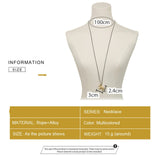 Fashion Colourful Horse Necklace - 6 Options