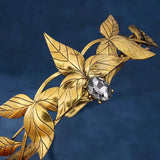 Fashion Leaf Tiara - 2 Colours