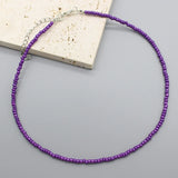 Fashion Seed Bead Choker Necklace - 28 Options