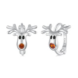 925 Sterling Silver Christmas Stud Earrings - 9 Options