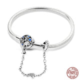 925 Sterling silver 17-20CM Charm Bracelet - Various Designs