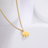Stainless Steel Elephant Necklace - 4 Options