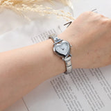 Stainless Steel 9MM Italian Charm Heart Watch - 13 Options