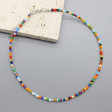 Fashion Seed Bead Choker Necklace - 28 Options