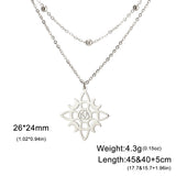Stainless Steel Celtic Knot Necklace - 31 Options